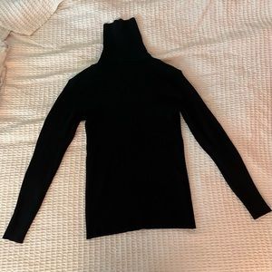 Men’s Ribbed Black Turtleneck- New with tags